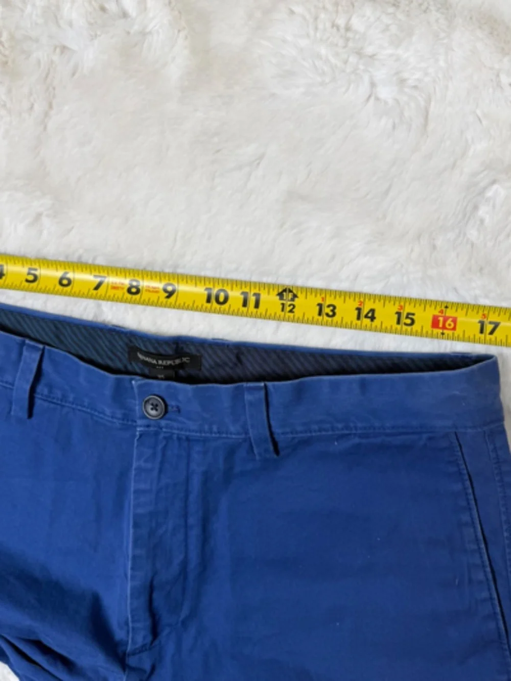 Banana Republic Deck Short in Underwater Blue Cotton 9